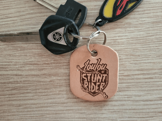 Porte-clefs cuir Loulou