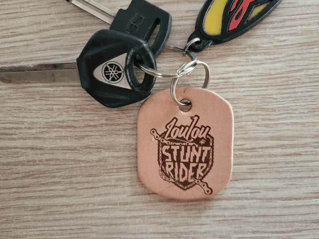 Porte-clefs cuir Loulou